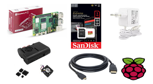 Kit Completo Raspberry Pi5 Pi 5 16gb Ram, Sd 1tb Extreme