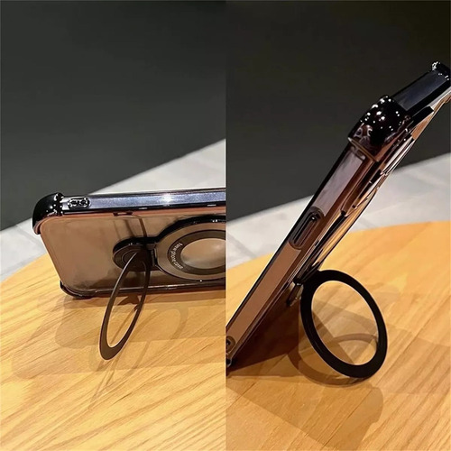 Capa Protetora Para Iphone16/15/14 Com Anel Invisível