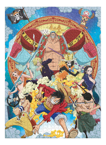 Anime Rompecabezas Coleccion Nico Robin, Brook, Sanji 1000pz