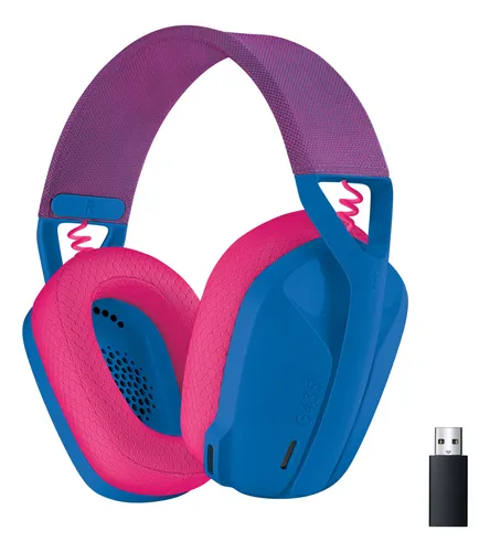 Imagem do produto Headset Gamer Sem Fio Logitech G435 LIGHTSPEED - Azul em Mercado Livre