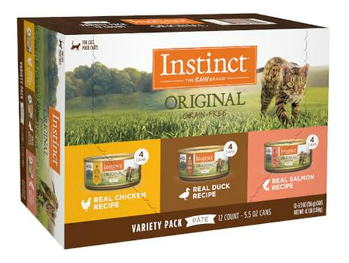 Pack Variado Comida Húmeda Instinct Original Para Gatos