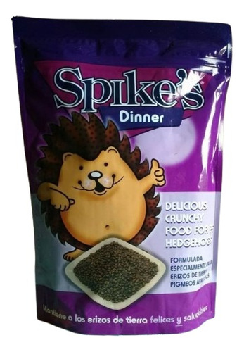 Comida, Alimento De Erizo Spike's Bolsa De 600 Gr.