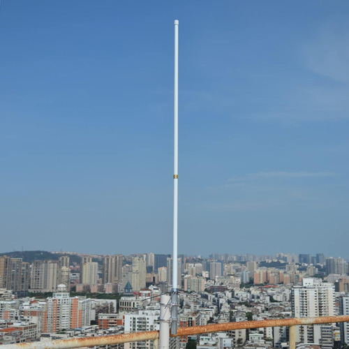 Antena Base Vertical De Fibra De Vidrio Resistente De Doble 
