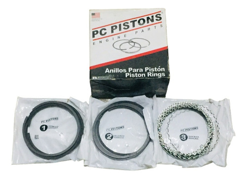 Anillos Pc Pistons Chevrolet 350 / Ford 302 A 060 (1.50 Mm)