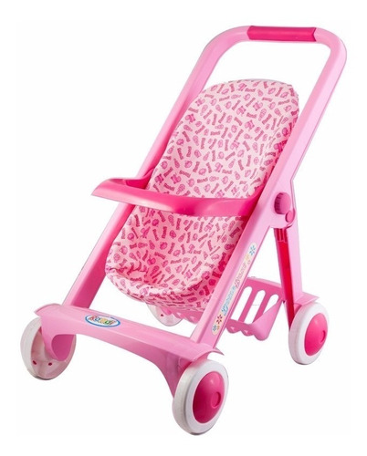 Coche Cochecito Plegable Para Muñecas Little Baby Rondi Envi