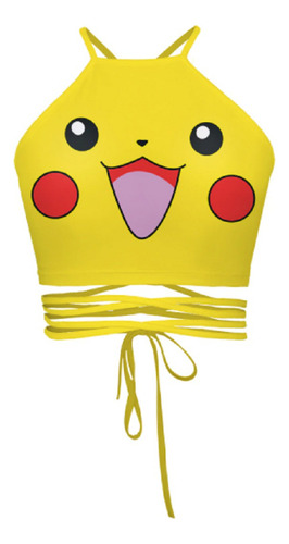 Top Anime Pikachu Jigglypuff Squirtle Charmander Con Tiras