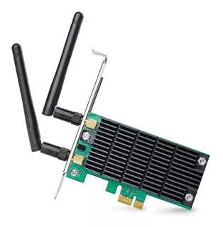 Adaptador Pci-e Sem Fio Wi-fi Ac1300 Archer T6e Dual Band