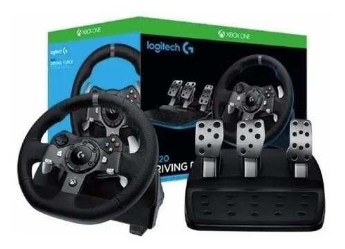 Imagen 6 de 6 de Kit Volante + Pedales G920 Logitech Xbox One / Pc - Bufón
