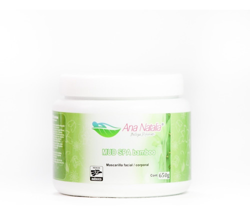 Mascarilla Facial De Spa Bamboo Piel Mixta Spa Tarro 650 Gr.