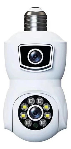 Cámara De Seguridad V380pro Para Exteriores,bombilla E27 8mp
