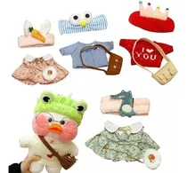 Comprar Pato Patito Peluche Lalafan Kawaii Con Accesorios Y Ropa