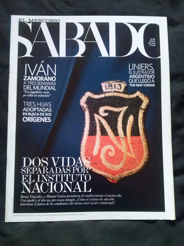 Revista El Sábado N°818, 24 Mayo 2014  Ivan Zamorano