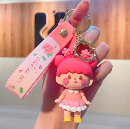 Llavero Accesorio Animé Muñeca Kawaii Para Cartera O Mochila