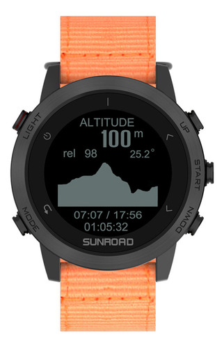 Reloj Inteligente Deportivo Con Monitor Gps, Fitness, Muñeca