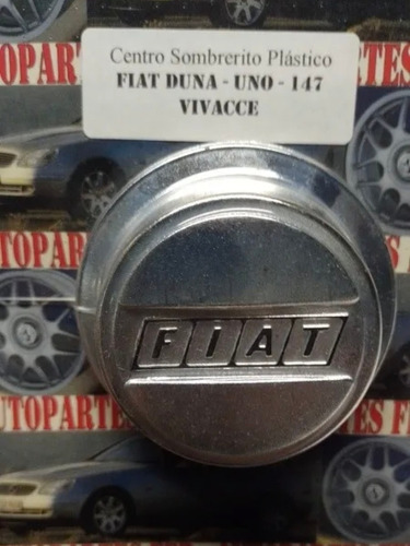 Tapa Centro De Llanta De Chapa Fiat 600 (universal)