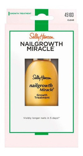 Imagen 3 de 5 de Esmalte De Uñas Sally Hansen Nailgrowth Miracle