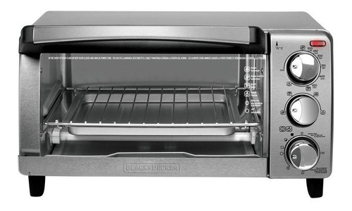 Imagen 1 de 2 de Horno de mesa eléctrico Black+Decker TO1760SS acero inoxidable 120V