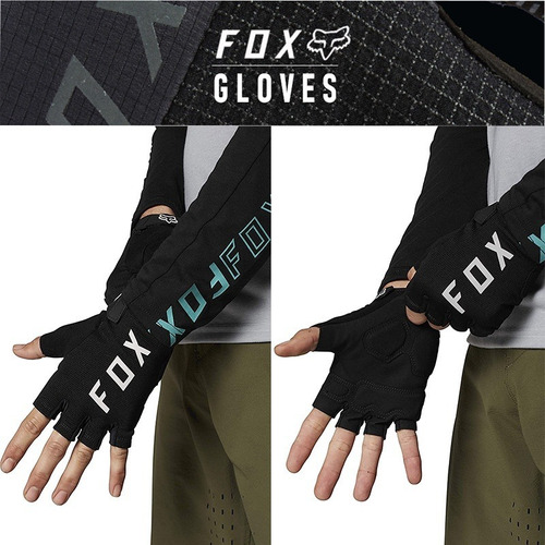 Guantes Fox  2022  Mountain Bike ,ciclismo,gym - Medio Dedo