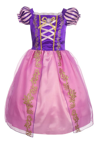 Vestido Princesa Largo Para Niñas