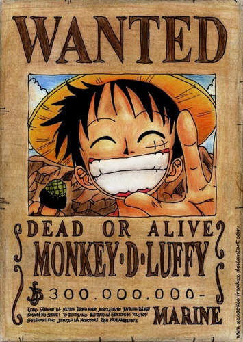 One Piece Posters Alta Definicion X5 Unid. 33x47 + Stickers