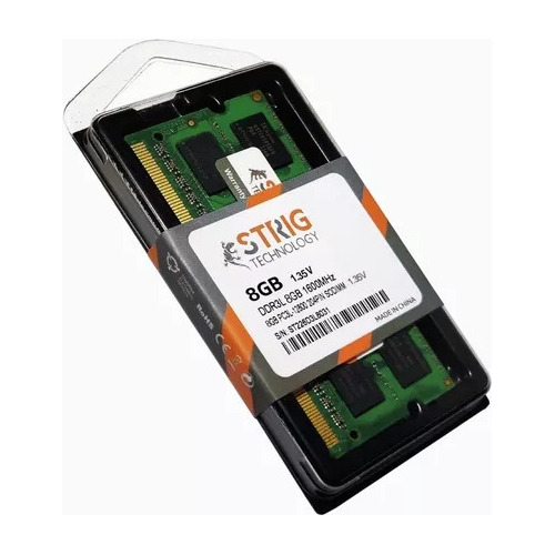 Memoria Ram Ddr3 8gb Strig Sodimm 1600 Mhz 1.35v