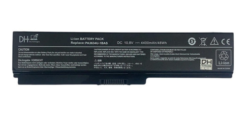 Bateria Para Pa3634-1brs Pa3816u Toshiba Satellite A655 L650