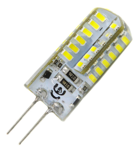 10 Bombillas G4 Dc 12 V 3,5 W 170 Lm 6000-6500 K Smd 3014 48