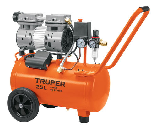 Compresor De Aire Silencioso 25 L 2 Hp Truper / 102958