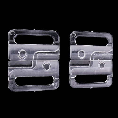 20 Sets Craft Plastic Clear Tape Cierre De Cierre Gancho Y