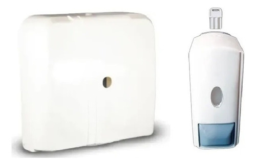 Kit Dispenser De Toalla Intercalada + Jabon Liquido  Csi