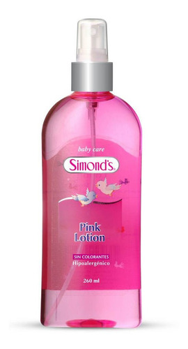 Colonia Simond's, Pink Lotion Frasco 260 Ml (2 Unid)