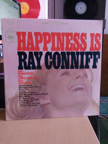 Ray Conniff Happiness Is, Vinyl, Lp, Acetato.