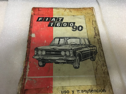 Fiat 1600. Manual De Usuario.