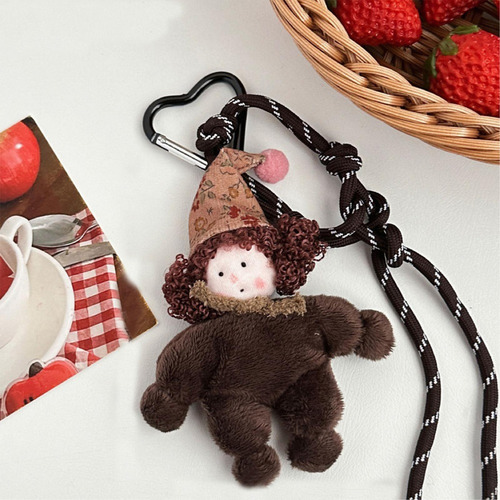 Felpa Del Del Bolso Del Bolso De La Felpa Decoración De Llav