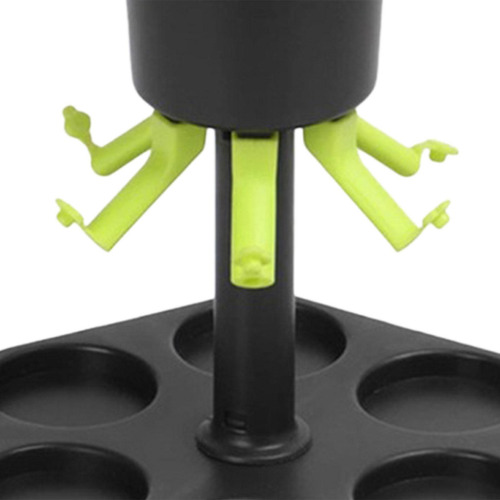 Soporte De Almacenamiento De Vasos Para Rejilla Con Taza
