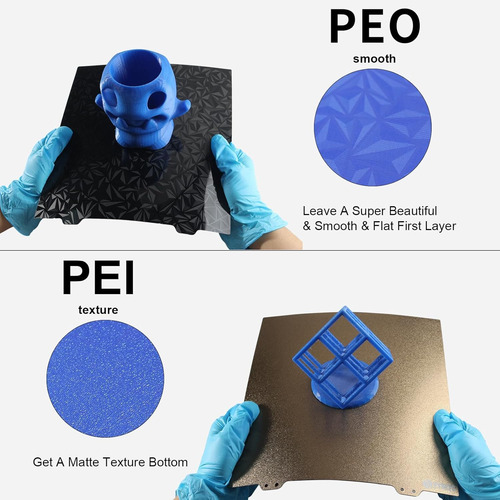 Placa De Construcción Fysetc Pei 377x370mm Para Ender 5 Plus