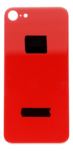 Tapa De Cristal Compatible Con iPhone 8g Rojo 