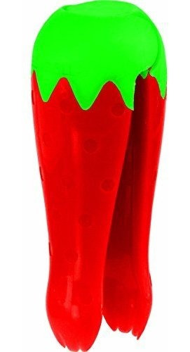 Casabella Strawberry Huller Kitchen Tool, Red And Green