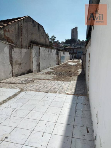 Terreno À Venda, 250 M² Por R$ 600.000,00 - Vila Formosa - São Paulo/sp - Te0070