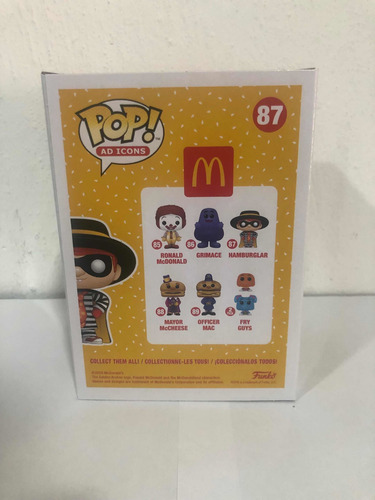 Hamburglar 87 Mcdonalds Funko Pop Nuevo Y Original