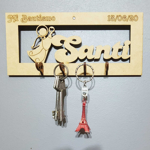 Imagen 5 de 7 de 25 Porta Llaves Infantiles Personalizado Souvenir Fibrofacil