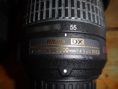 Camara Nikon Kit D3100 + Lente 18-55mm + Lente 55-200mm (Usado)