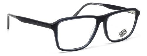 Lentes De Vista Transparente Harley Davidson Hd00001091 Color Azul Talla M