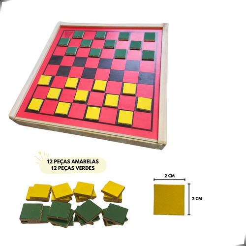 Jogo De Mesa Educativo 5 Em 1 Xadrez Ludo Domino Dama Trilha