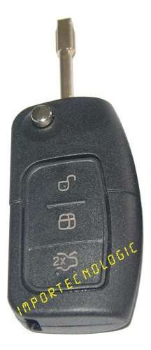 Carcasa Para Llave Control Ford Mondeo Retractil Plegable