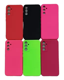 Funda Silicon Case Con Felpa Para Samsung A34