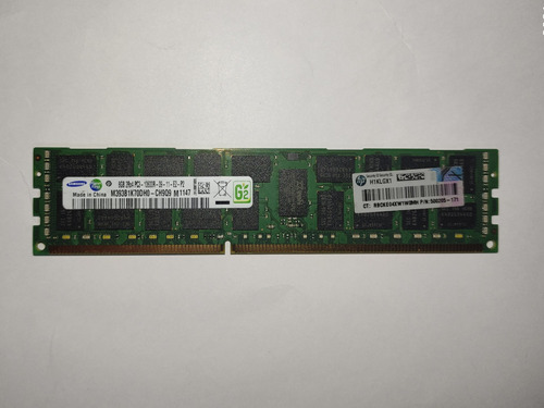 Hp 500205-171 8gb 2rx4 Pc3 10600r Ecc (1x 8gb) Memory Kit