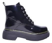 Comprar Borcego Mujer Eco Cuero Dr Martens Acordonado Katekuba.
