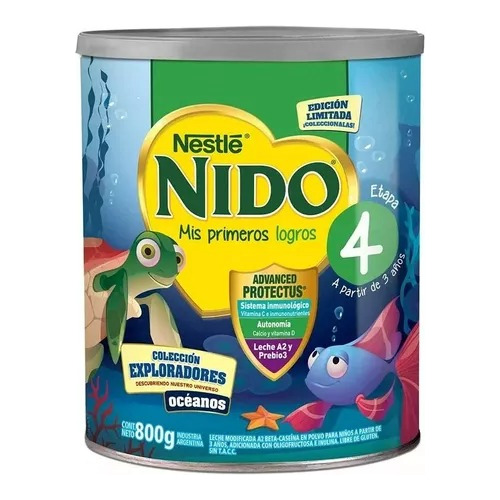 Leche En Polvo Mis Primeros Logros Etapa 4 800g Nido