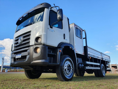Imagem 6 de 15 de Vw 17-280 4x2 Ano 2014 Cabine Suplementar Carroceria Toco